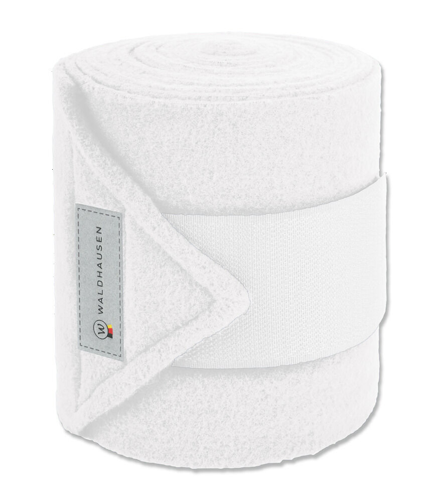 Waldhausen Bandage - Fleece - 4 stuks - Beenbescherming - Wit