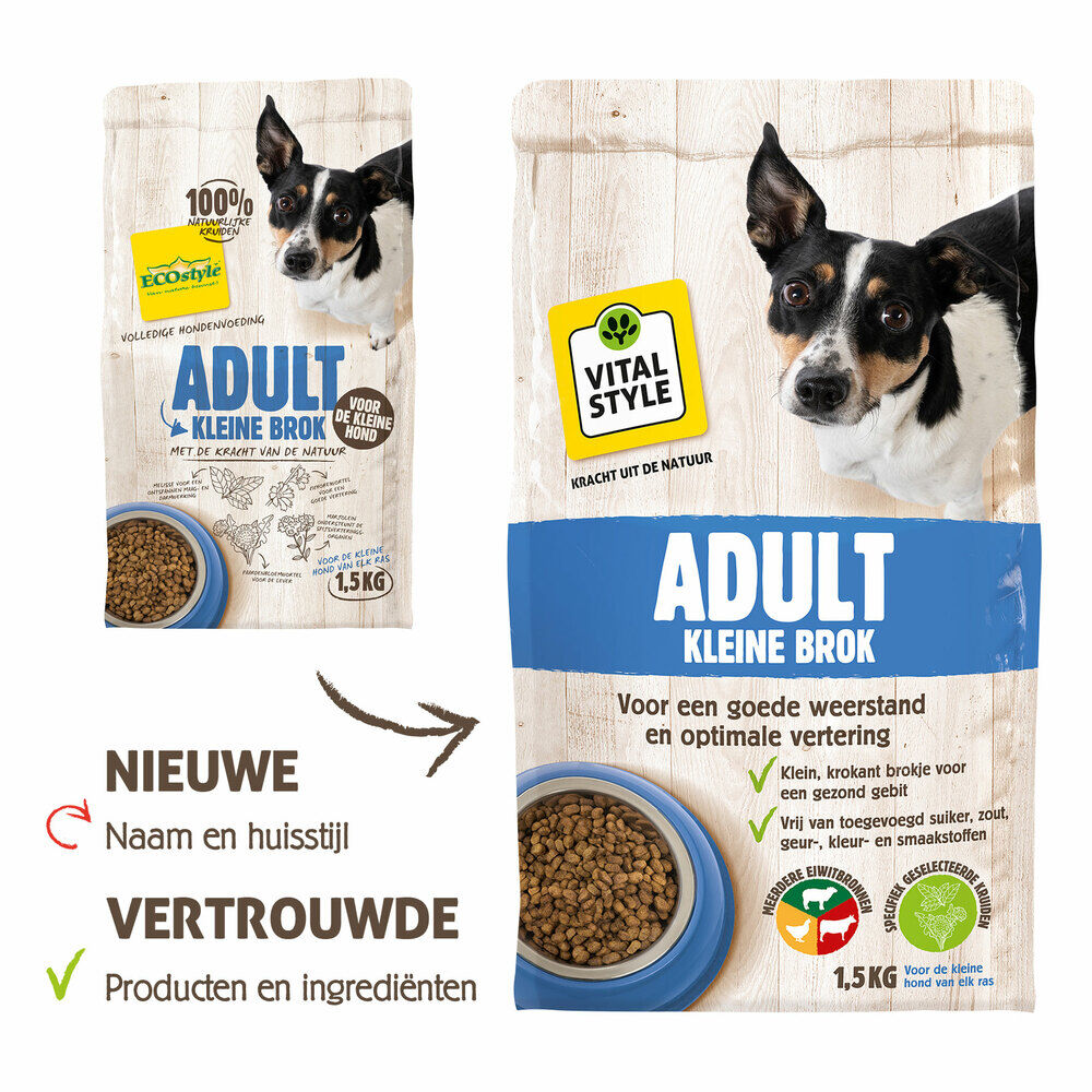VITALSTYLE HOND KLEIN ADULT