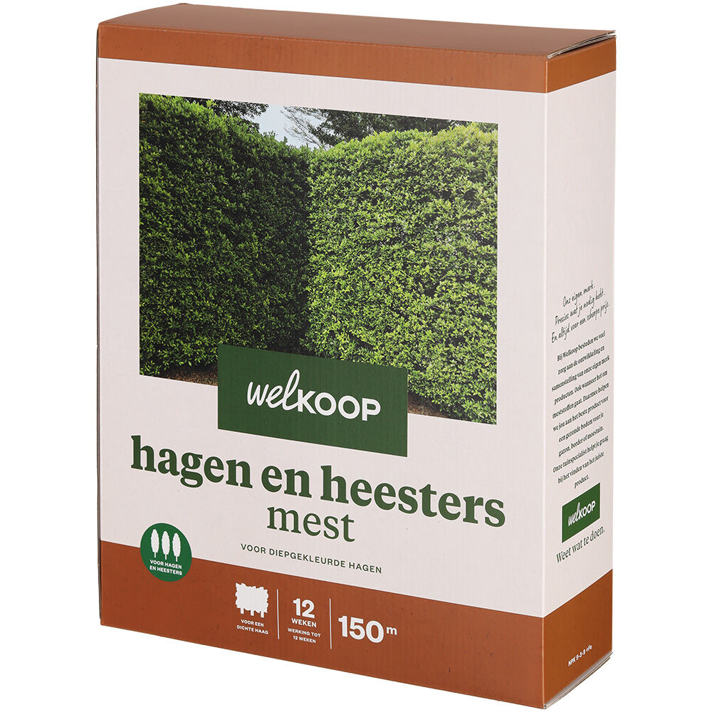 Welkoop - Hagen en heestersmest - 4 kg