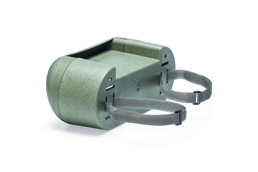 Beeztees - Kippenvoerbak - 34.00 cm - Grijs Groen - 14.30 cm - 14.00 cm