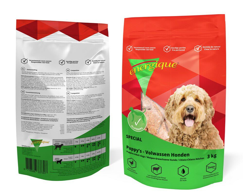 Energique Special - Vers Vlees - Hondenvoer - Kip - Lam