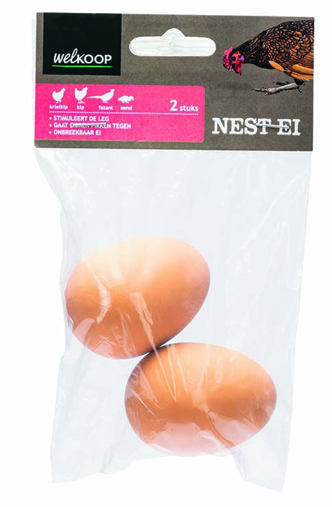 Welkoop - Nesteieren - 17.50 cm - Bruin - 10.10 cm - 4.10 cm