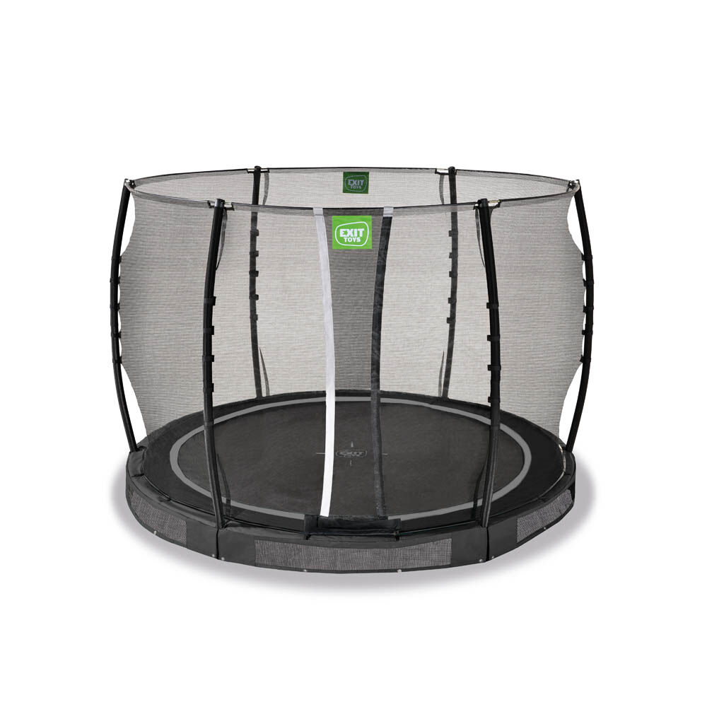 Exit Allure Classic - Inground trampoline - 1.00 cm - Zwart - 244.00 cm - 1.00 cm