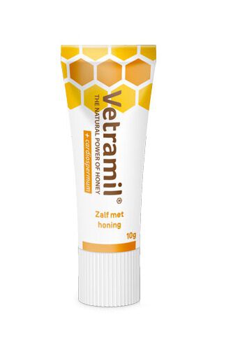 Vetramil Honingzalf - Wondverzorging - 10.00 cm - 10.00 - 4.00 cm - 4.00 cm