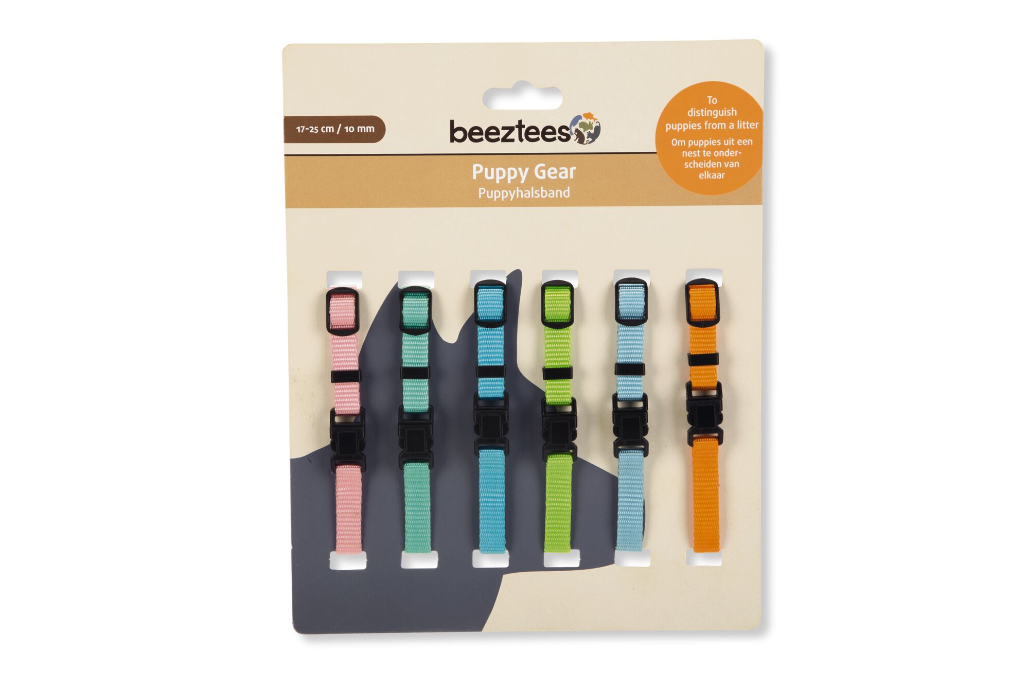BEEZTEES  Pup 6 stuks - Halsband Hond