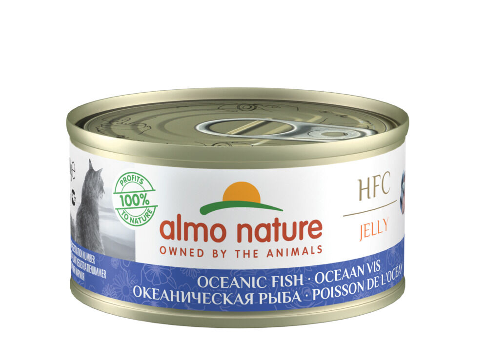 Almo Nature HFC Jelly - Kattenvoer - Oceaanvis - 70 gram Almo Nature HFC Jelly - Kattenvoer - Oceaanvis - 70 gram