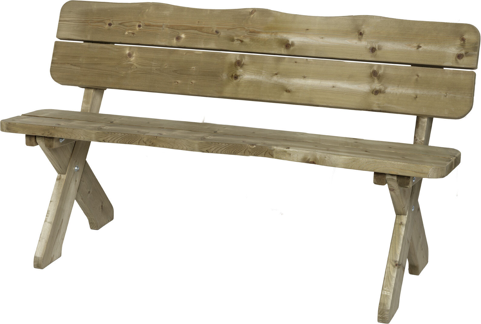Talen Buitenmeubelen Weidebank  - Tuinbank - Bruin - 170 x 91 x 62 cm
