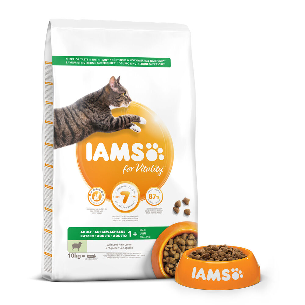 IAMS Adult - Kattenvoer - Lam - 10 kg