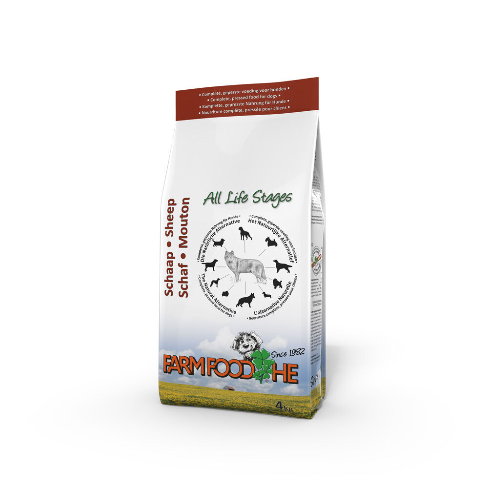 Farm Food HE Schaap Standaard - Hondenvoer - 4 kg