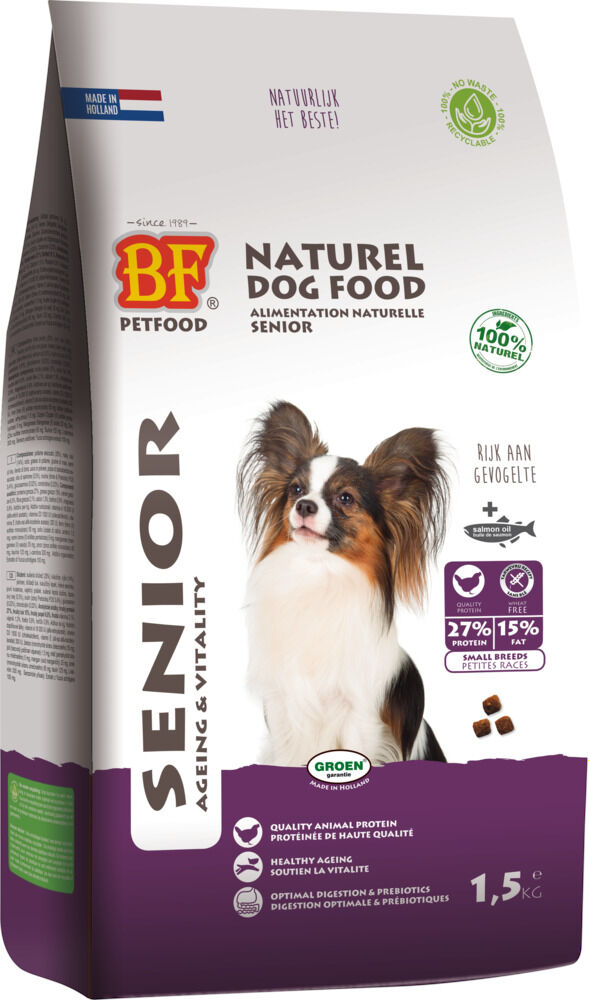 BF Petfood Senior Small Breed - Hondenvoer