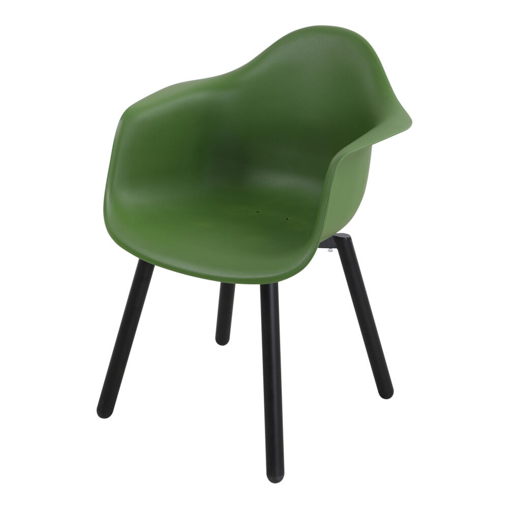Lesli Living Montreux - Tuinstoel - 1.00 cm - Groen - 1.00 cm - 1.00 cm