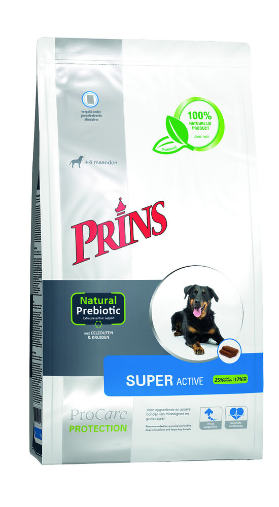 Prins Procare Protection Super Active - Hondenvoer - 15 kg