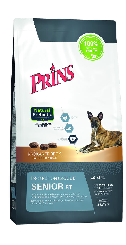 Prins Protection Croque Senior Fit - Hondenvoer - 10 kg