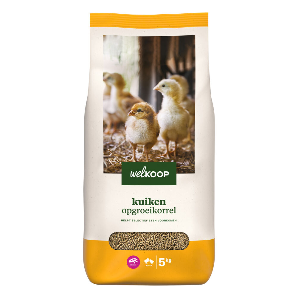 Welkoop Opgroeikorrel - Kuikenvoer - 5 kg