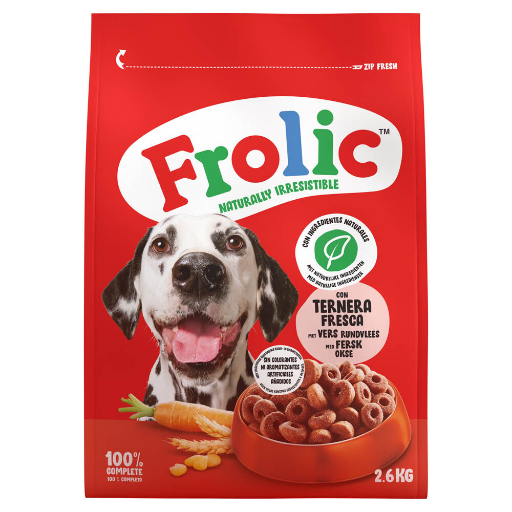 Frolic - Hondenvoer - Rund - 2,6 kg