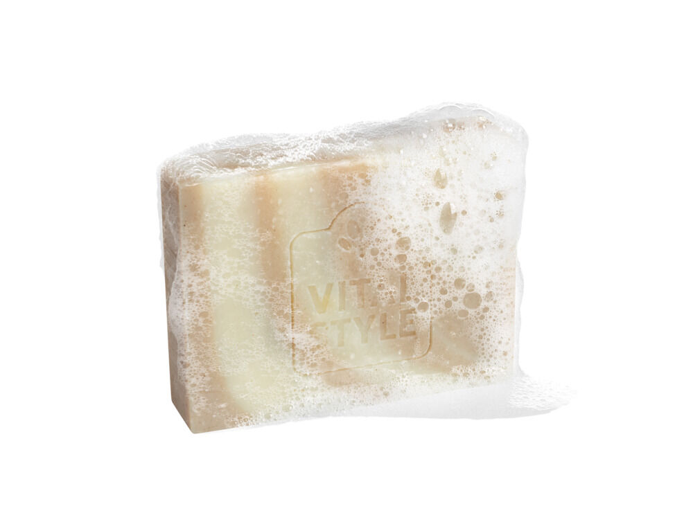 VITALstyle Shampoobar Smooth & Silky - Paardenshampoo - 10.10 cm - 180.00 - 8.00 cm - 2.70 cm