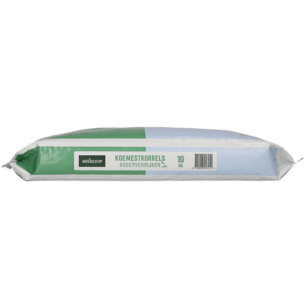 Welkoop Bodemverrijker - Koemestkorrels - 10 kg