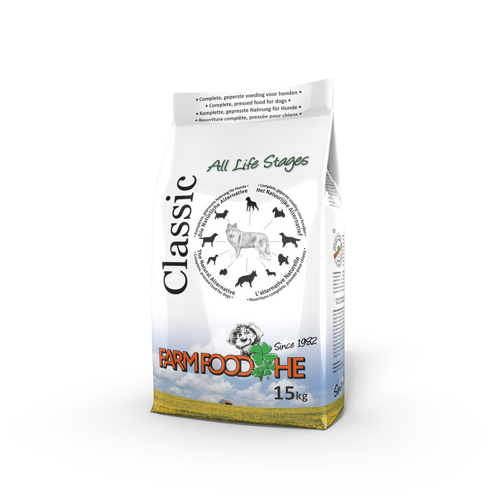 Farm Food HE Classic Standaard - Hondenvoer - 15 kg