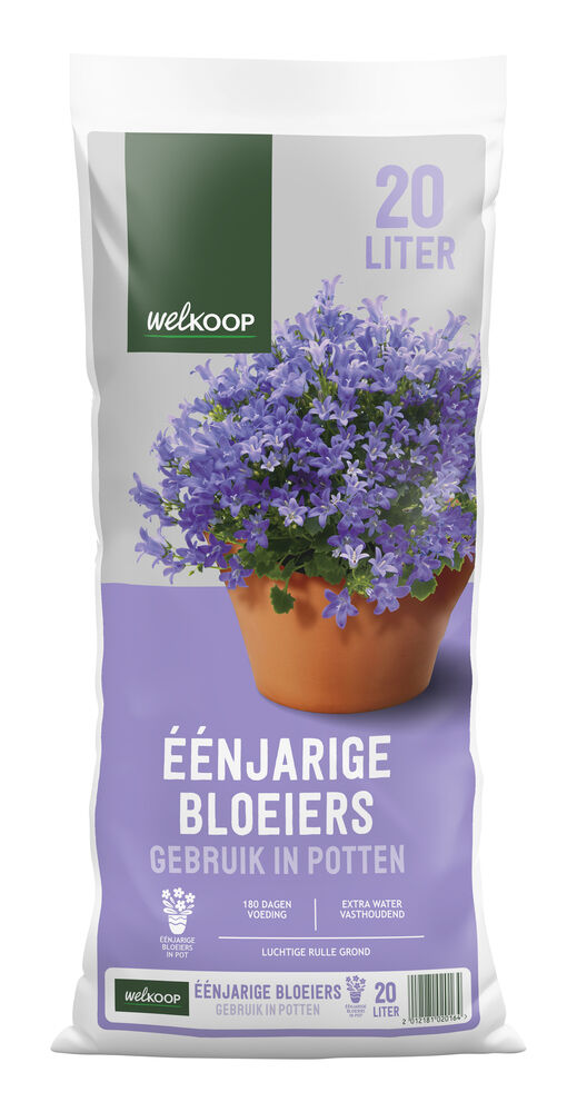 Welkoop Eenjarige bloeiers in pot - Potgrond