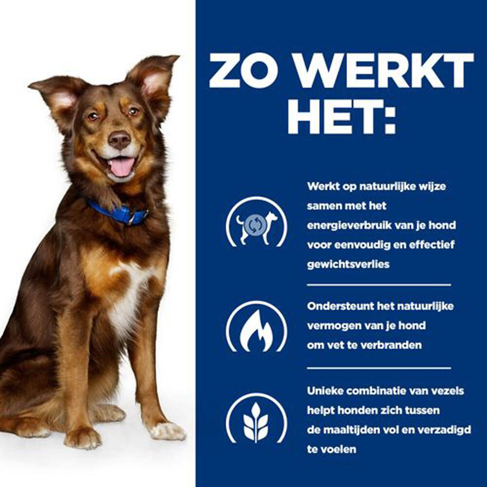 Hill's Prescription Diet Metabolic - Hondenvoer - Kip - 12 kg