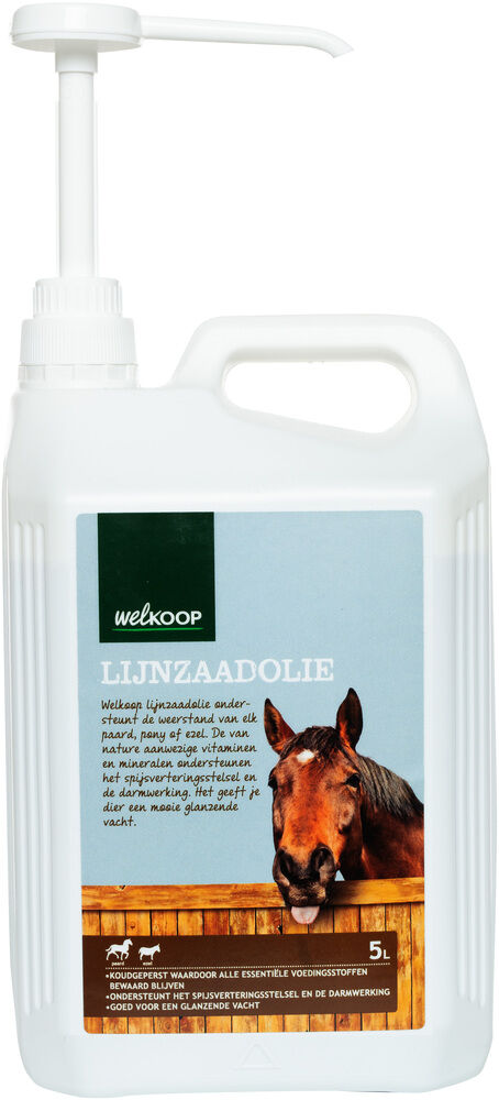 Welkoop Lijnzaadolie - Supplement - 5 L