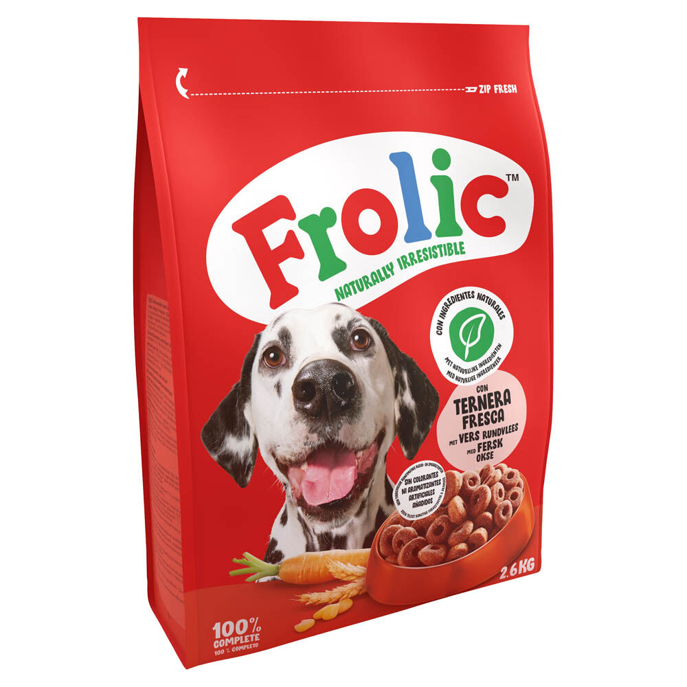 Frolic - Hondenvoer - Rund - 2,6 kg