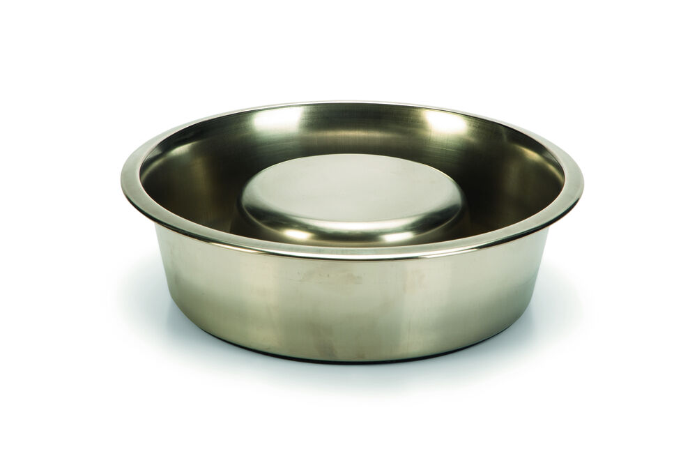 Beeztees Anti-Schrokbak RVS - Voerbak - 7.30 cm - 26.00 cm - 25.00 cm - 26.00 cm