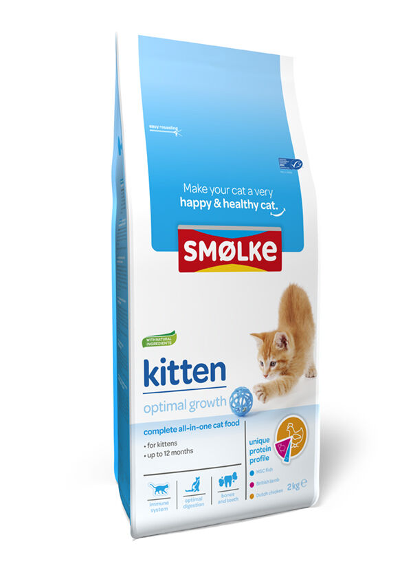 Smölke Kitten - Kattenvoer - Kip - Vis - 2 kg