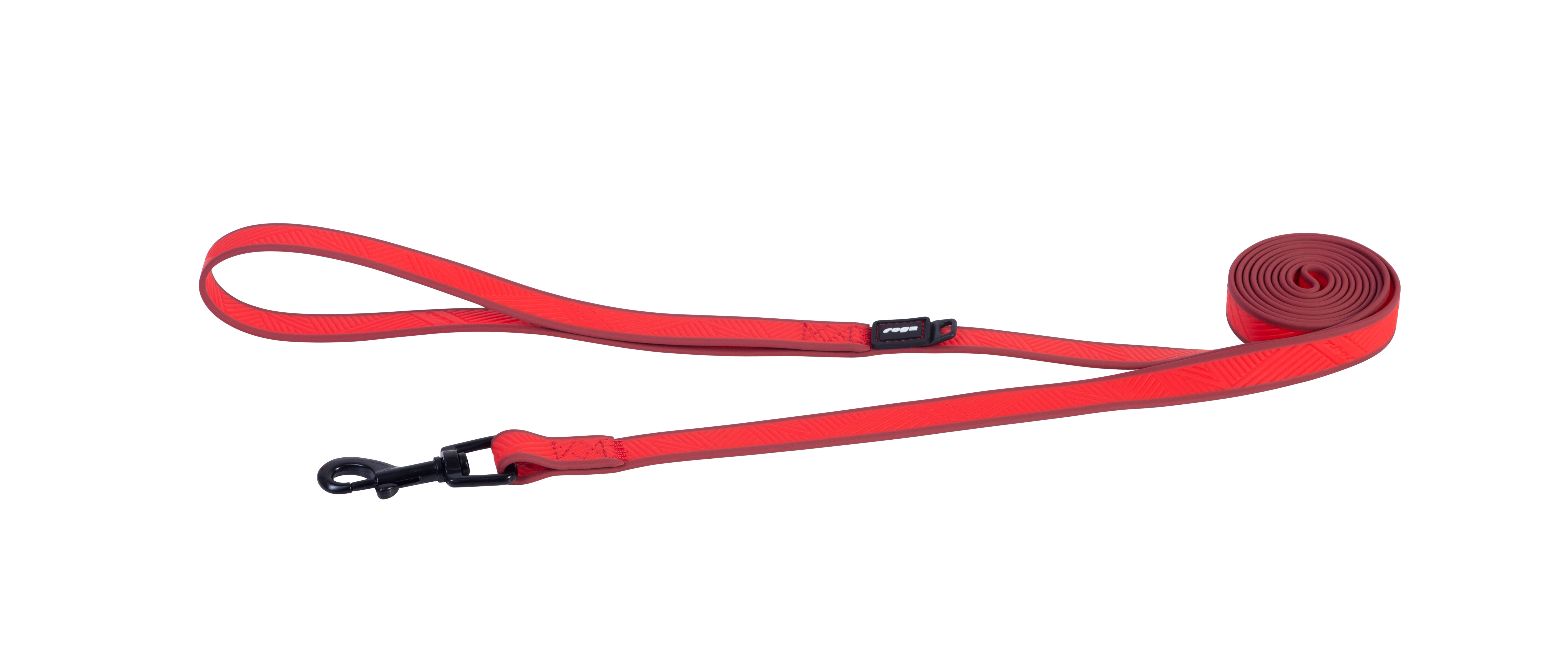 Rogz Beltz Amphibian - Hondenriem - 25.00 cm - Rood - 4.50 cm - M - 2.00 cm
