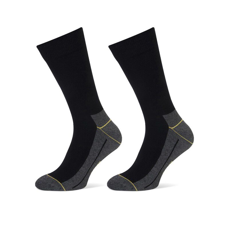 STAPP Yellow Walker - Sokken - 2-pack - Zwart - 39-42