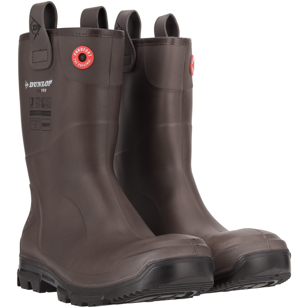 Dunlop Rigpro - Werklaarzen - Donkerbruin - 41 - S5