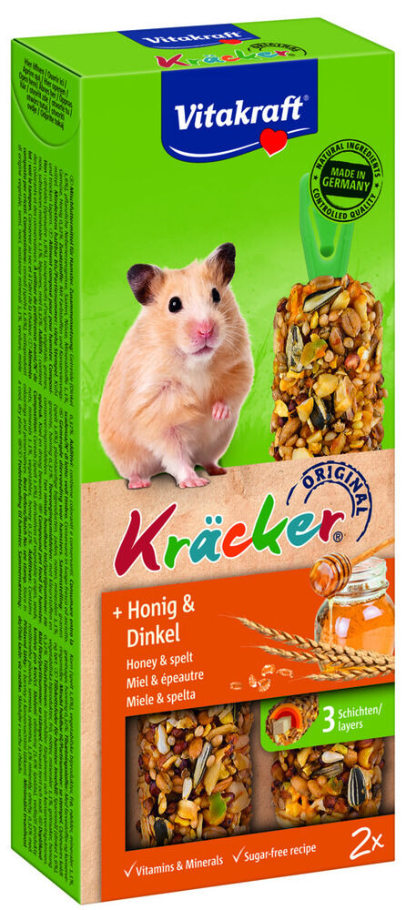 Vitakraft Kräcker 2 in 1 - Hamstersnack
