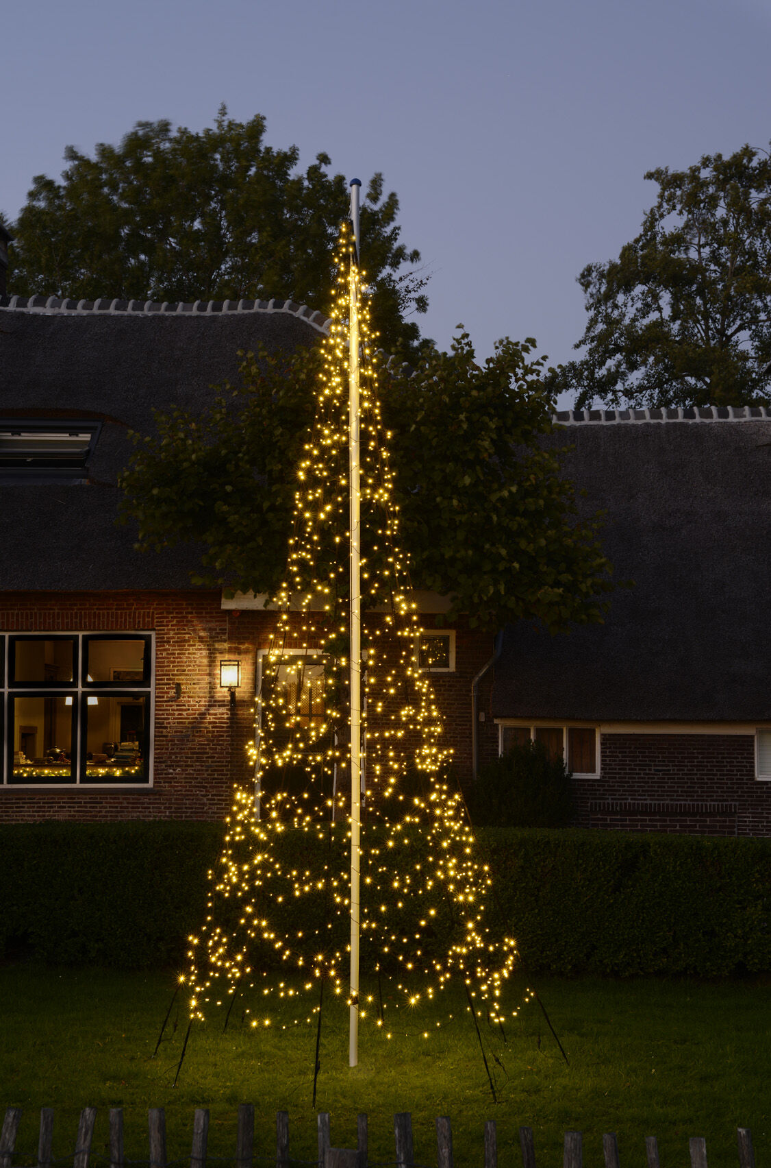 Fairybell 2 meter - Vlaggenmast kerstboom