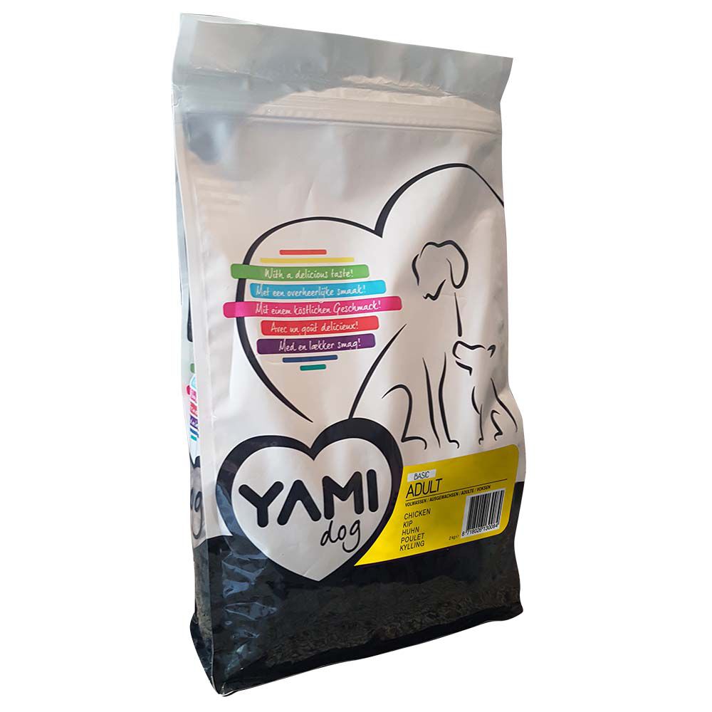 YamiPets Basic Adult - Hondenvoer - Kip - 2 kg