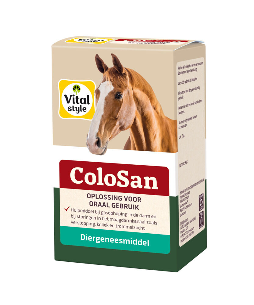 VITALstyle Colosan - Darmverzorging Paard - 14.70 cm - 100.00 - 8.70 cm - 5.50 cm