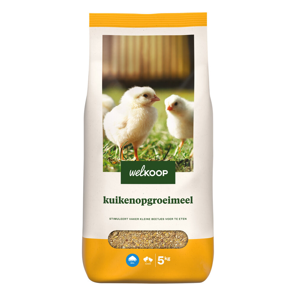 Welkoop Opgroeimeel - Kuikenvoer - 5 kg