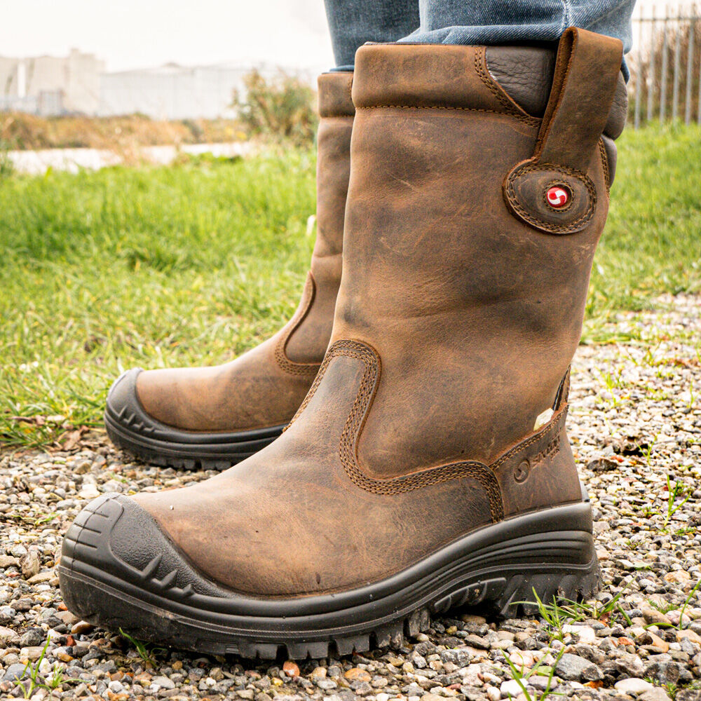 Sixton Peak Texas - Werklaarzen - Donkerbruin - 41 - S3