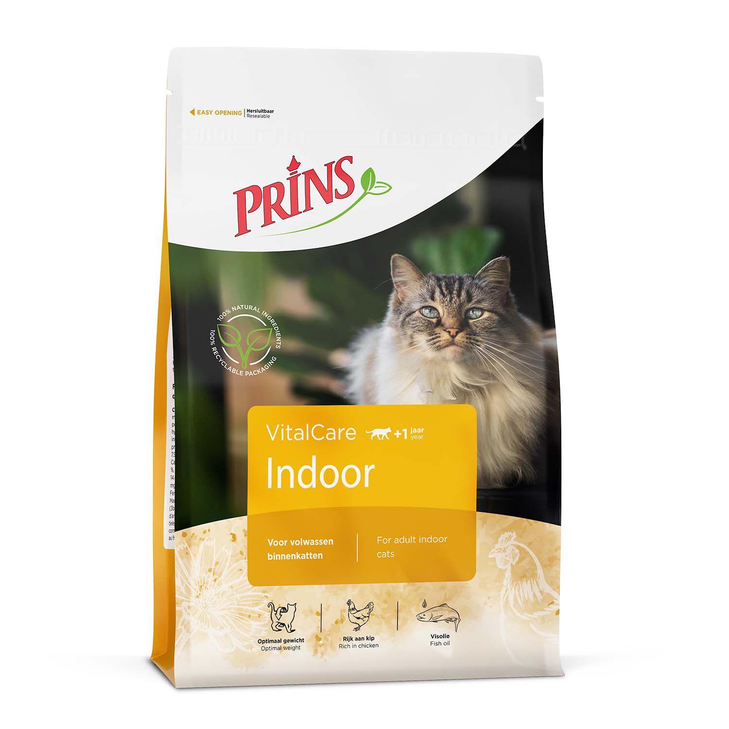 Prins VitalCare Indoor - Kattenvoer - Gevogelte - 10 kg