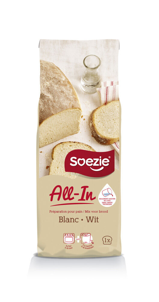 Soezie All-in-mix Bruin brood - Broodmeel
