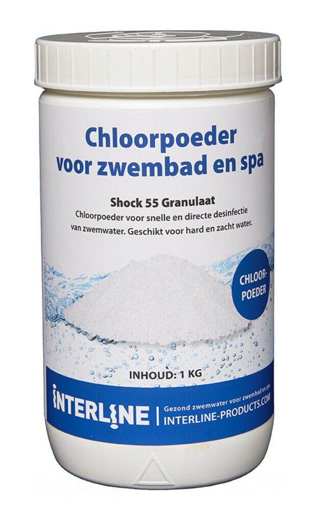Interline Shock 55 chloorgranulaat - 1 kg