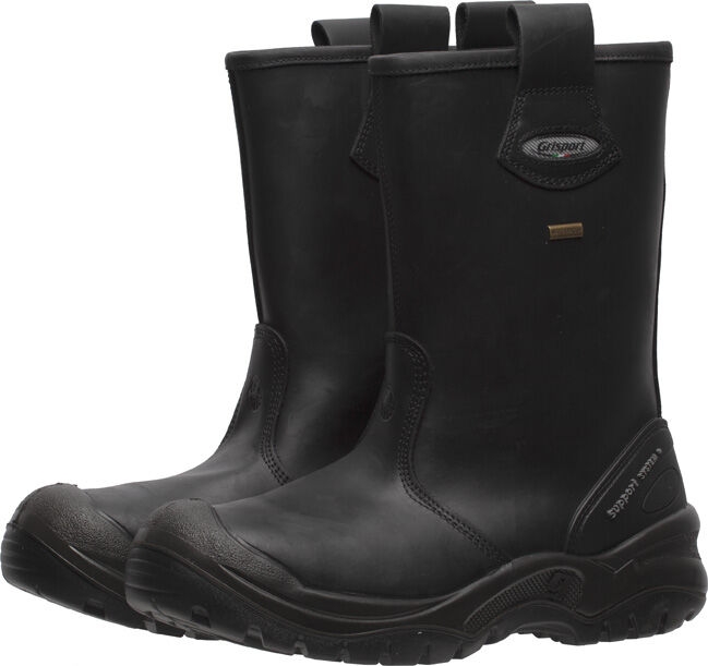 Grisport  72401C Wol - Werklaarzen - Zwart - 39 - S3