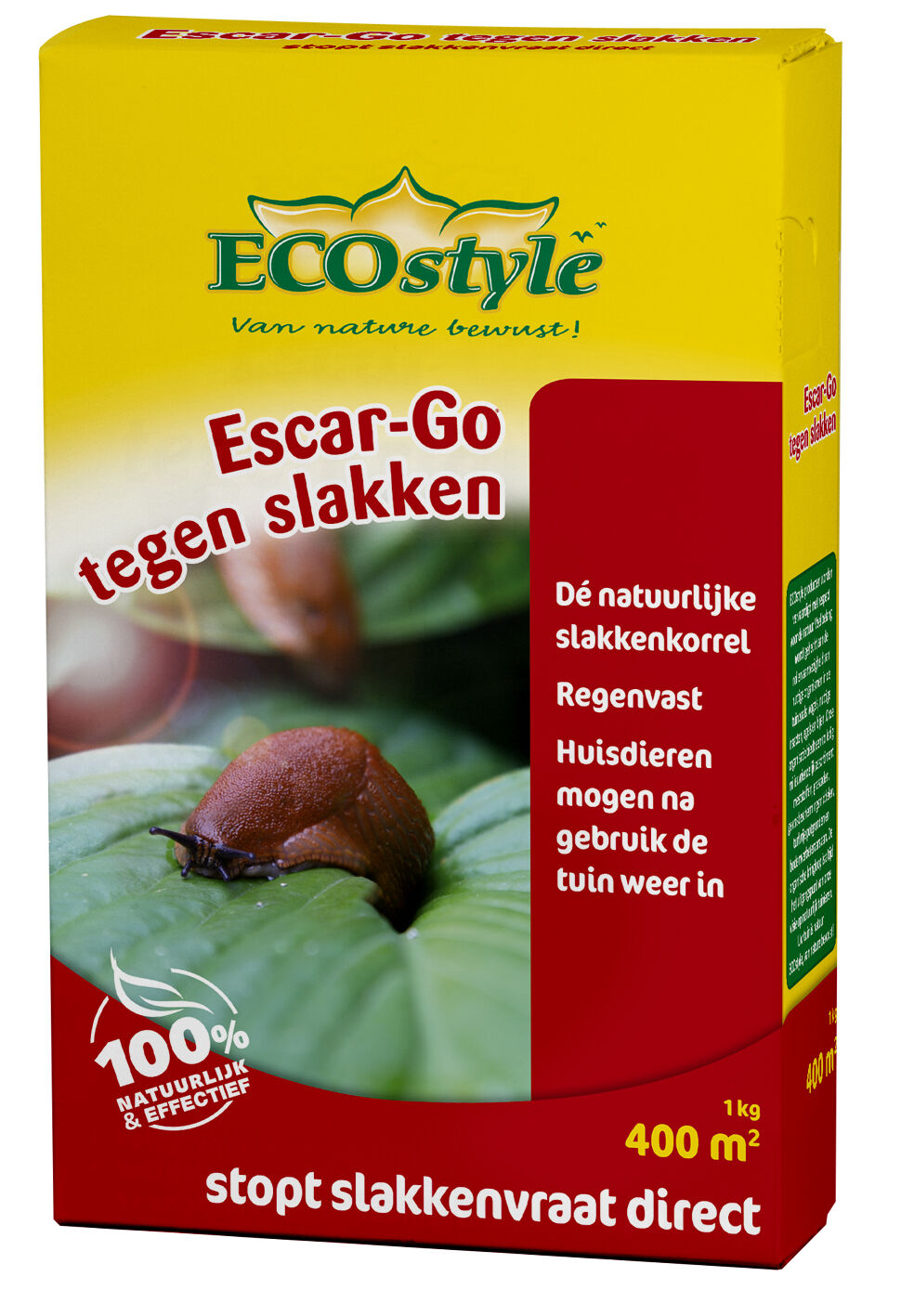 ECOstyle Slakkenkorrels Escar-Go - Tegen slakken - Korrels - 1 kg