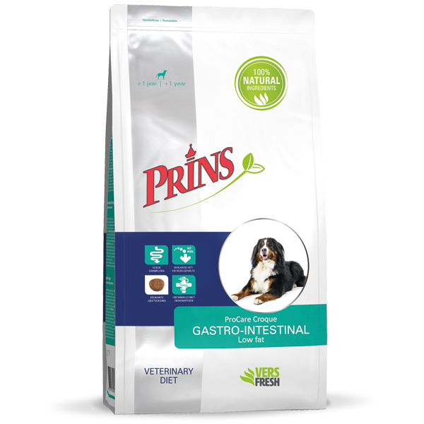 Prins Dieet ProCare Gastro-Intestinal - Hondenvoer veterinair - Zalm - 10 kg