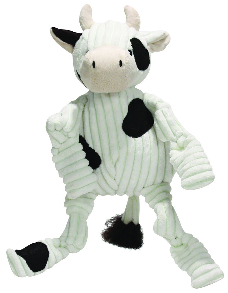 Huggle Hounds Koe - Knuffel - Hondenspeelgoed - XL