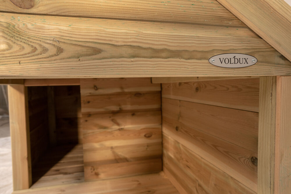 Voldux Storm - Hondenhok - 110.00 cm - Naturel - 107.00 cm - 201.00 cm
