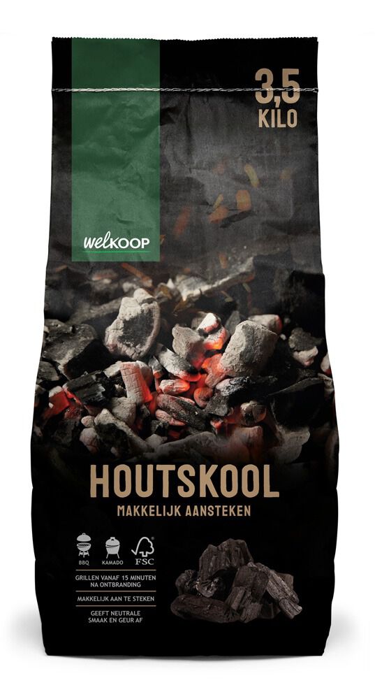 Welkoop Houtskool - BBQ brandstoffen -