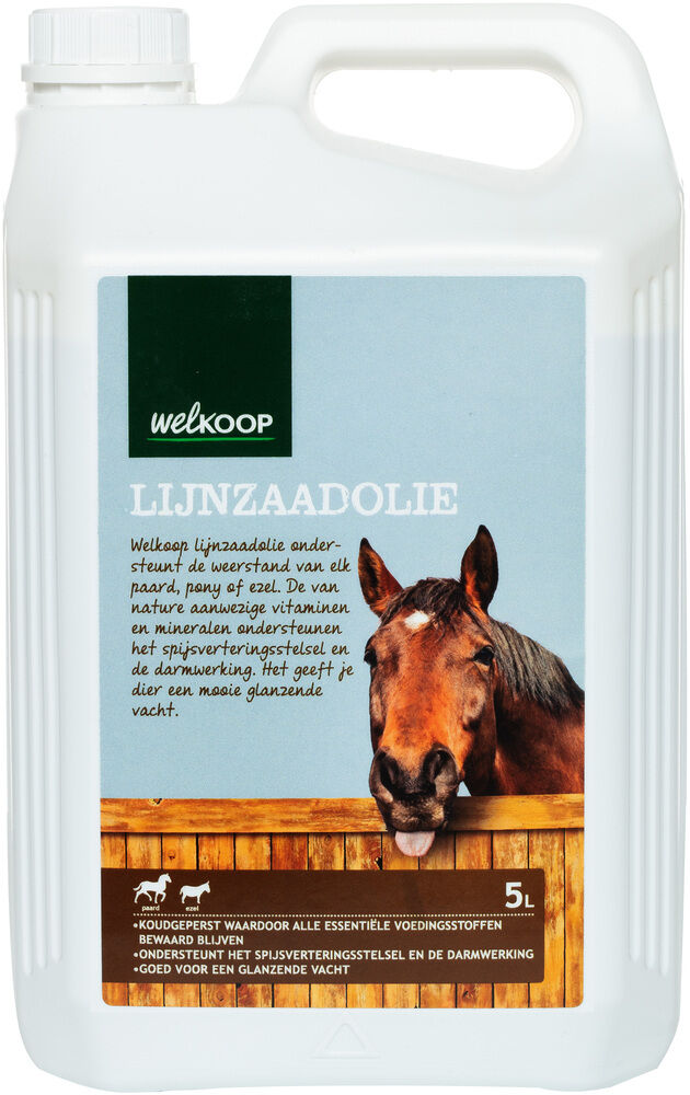 Welkoop Lijnzaadolie - Supplement - 5 L