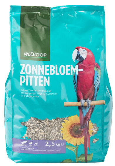 Welkoop Zonnebloempitten Gestreept - Vogelvoer