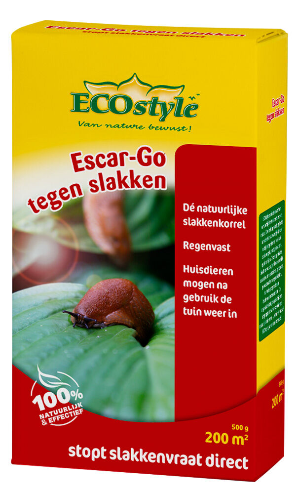 ECOstyle Slakkenkorrels Escar-Go - Tegen slakken - Korrels - 500 gram