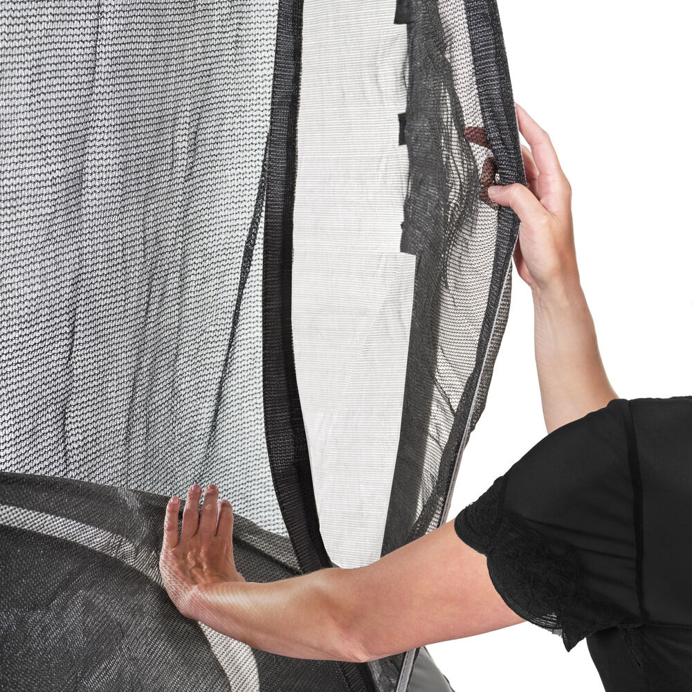 EXIT Lotus Premium - Trampoline - 366 cm - Zwart - Rond